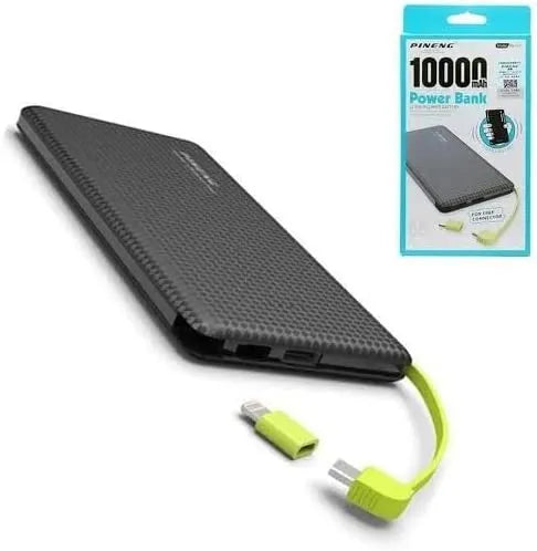 Carregador Portátil  Power Bank 10.000mah Com Adaptador Para iPhone